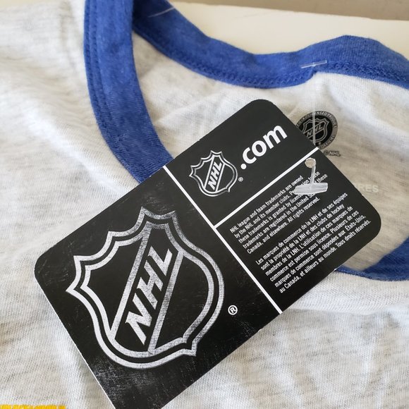 St Louis Blues T-Shirt Tee Mens Large Heathered Light Gray NHL Big Logo NWT - Picture 10 of 13